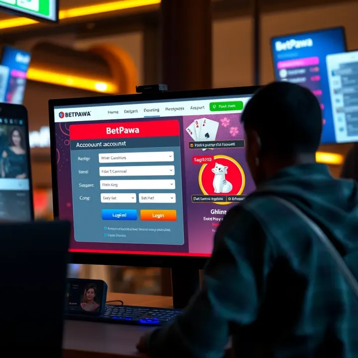 Mobile screen showing BetPawa app with transfer options