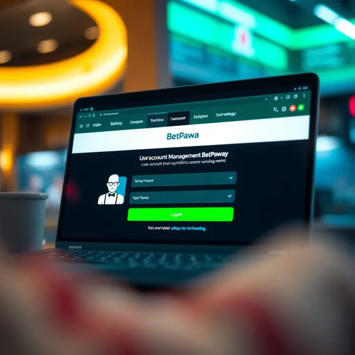 Exploring Key Features of BetPawa App in Nigeria User interacting with BetPawa app interface showing live odds and betting categories