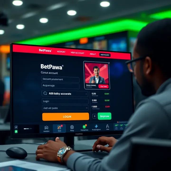 Safe Payment Methods at BetPawa Casinos Secure online payment options displayed on a digital device screen for Nigerian players