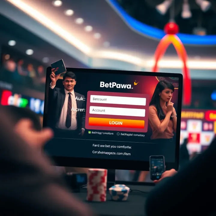 A vibrant Betpawa Keno game interface showing number selection and bet options on a mobile device