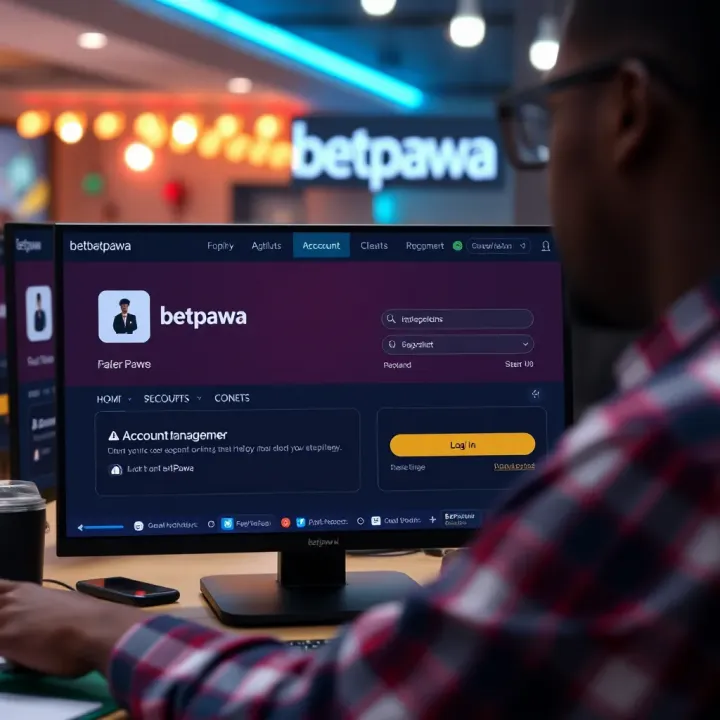 Mobile phone displaying BetPawa Lite’s streamlined sports betting features