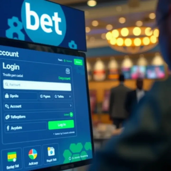 User interface showing login screen of BetPawa Lite app on mobile device