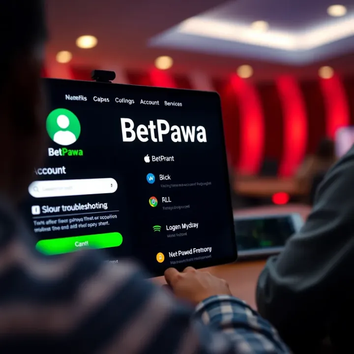 Illustration of secure login with shield icon symbolizing protection on Betpawa mobile platform