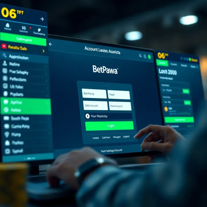 User entering credentials on a secure login interface