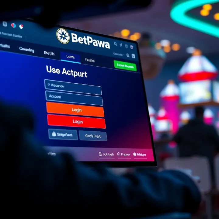 Digital interface displaying sports betting predictions on BetPawa Nigeria platform