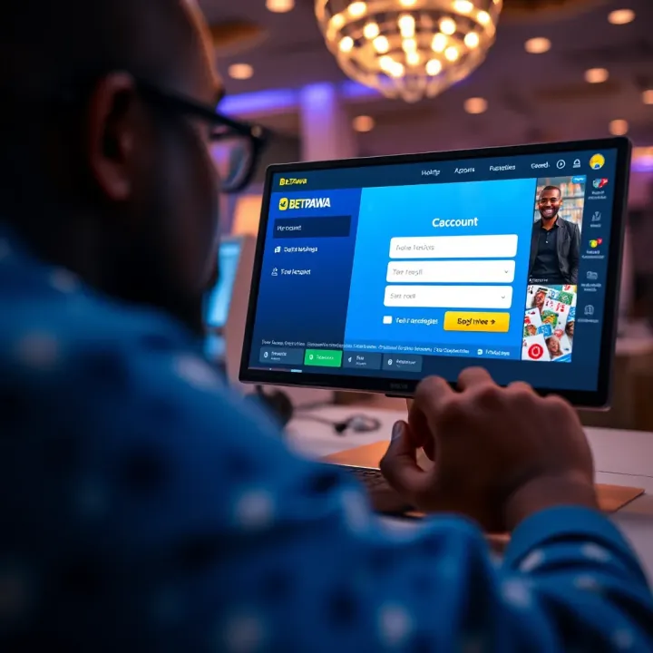 Digital screen showing football betting odds for Nigerian Professional Football League matches