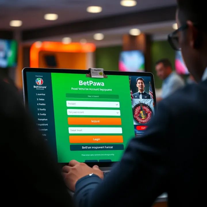 Betpawa Old APK User Interface Overview User interface of Betpawa old APK showing sports betting options