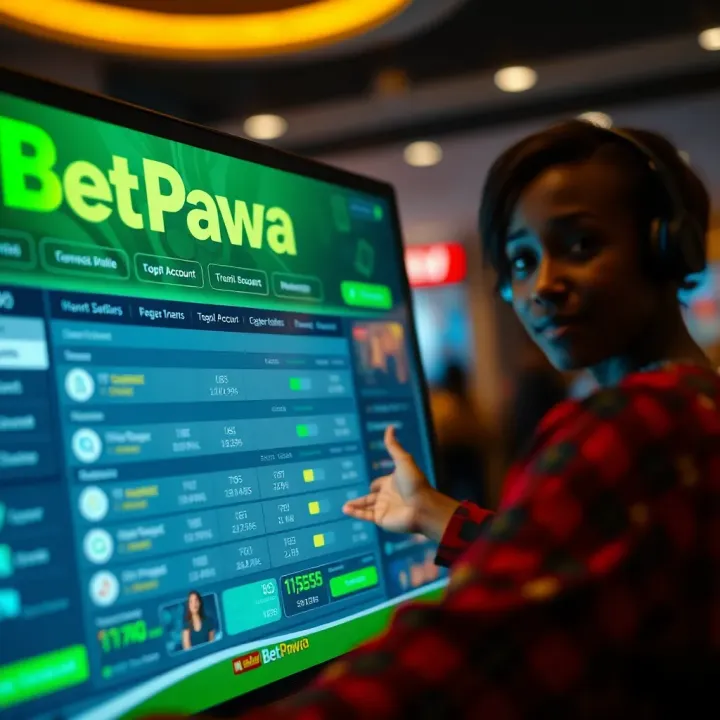 BetPawa Password Recovery and Account Security Secure password recovery page with prompts to reset BetPawa login credentials
