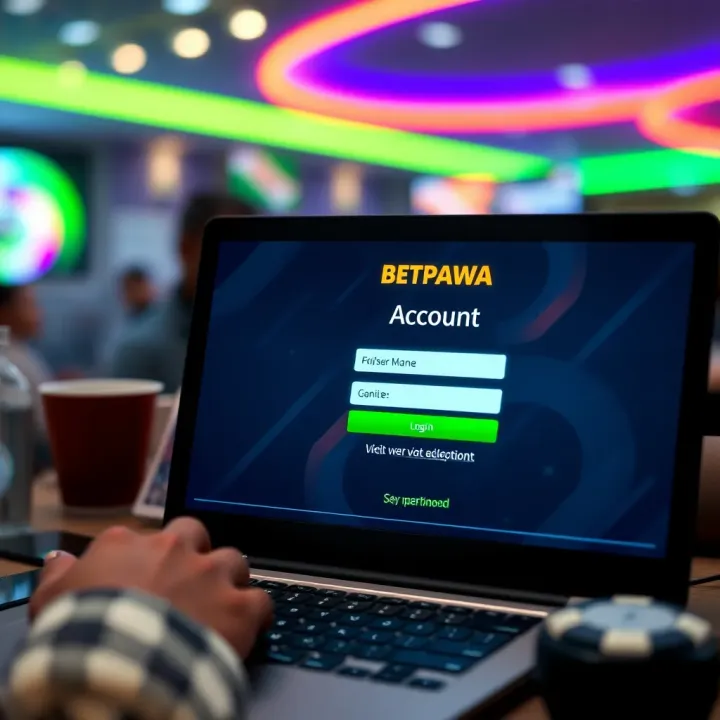 Graphic showing registration and deposit steps for Nigerian players to access free spins on BetPawa