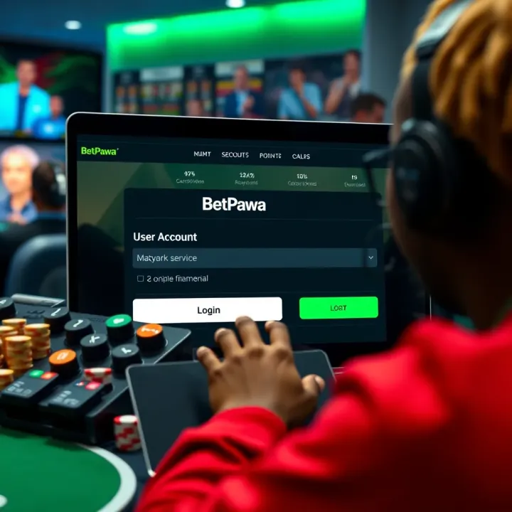 Registering and Funding Your BetPawa Account in Nigeria Mobile screen showing BetPawa app with account registration and funding features