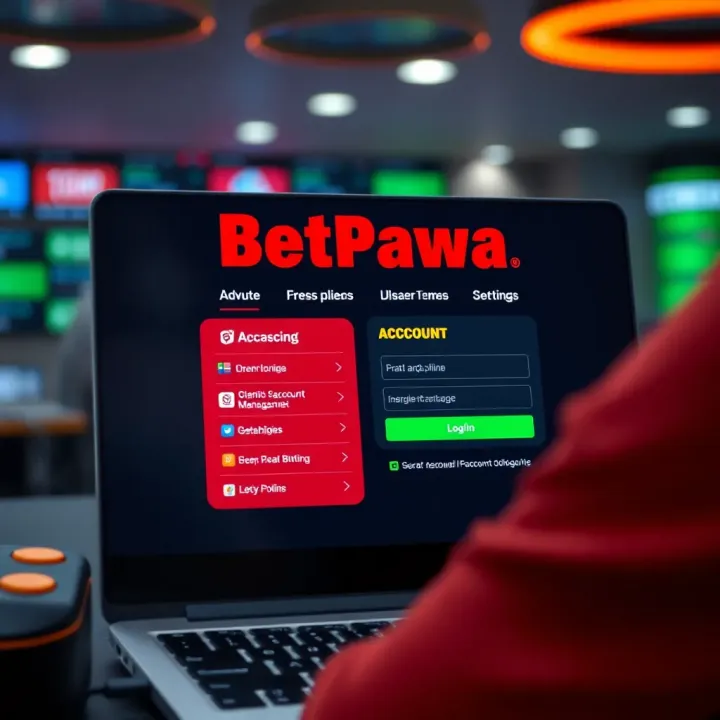 Screenshot of BetPawa platform showing withdrawal cancellation option on the dashboard