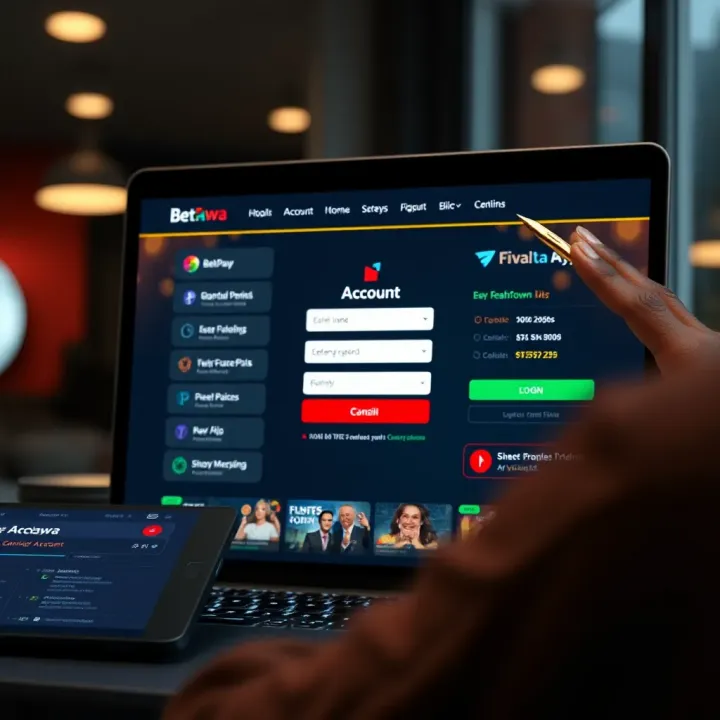 User navigating BetPawa online sports betting platform interface