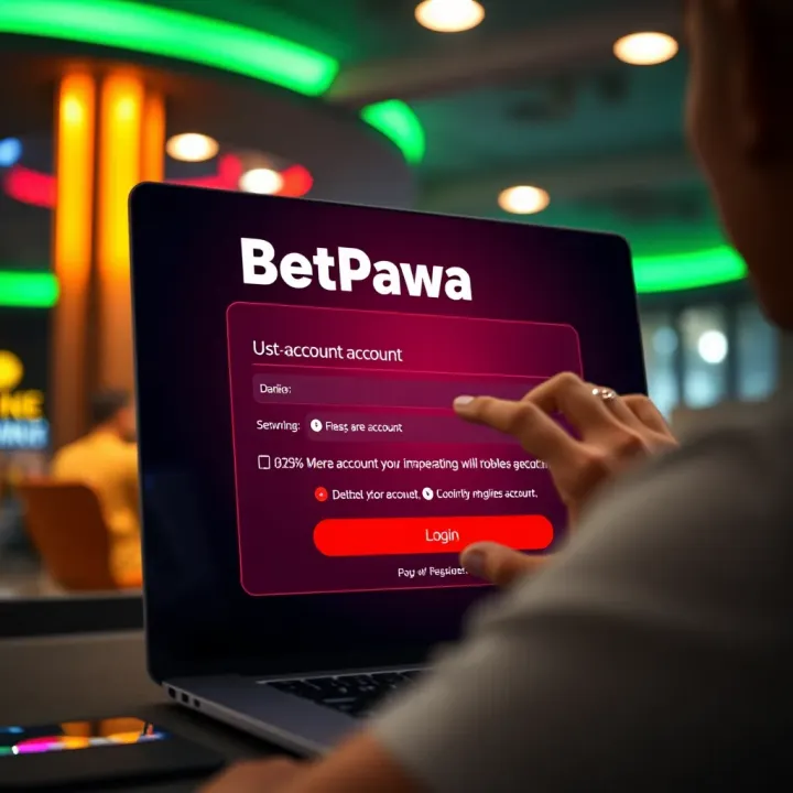 Betpawa App Interface on Android Device Android smartphone displaying the Betpawa app interface with betting options