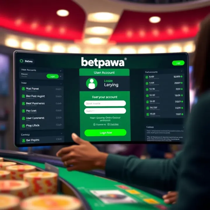 Creating a Betpawa Account for Nigerian Bettors User creating a new account on Betpawa with registration form on screen
