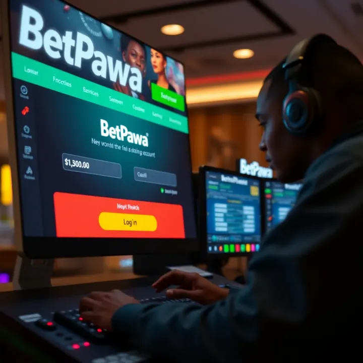 Screenshot showing activation of bonus account on BetPawa platform