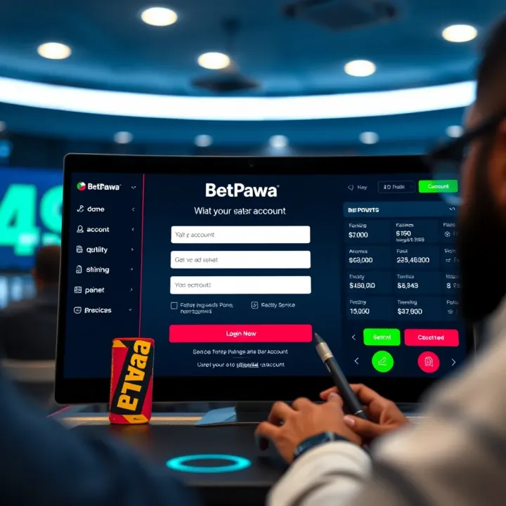 Verification Form Completion for Secure BetPawa Withdrawals User completing verification form on BetPawa website to enable secure withdrawal of funds
