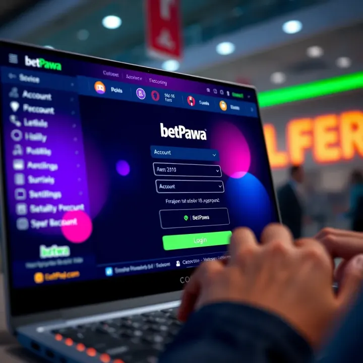 Secure login screen highlighting safety and security aspects of the Mlite Betpawa app