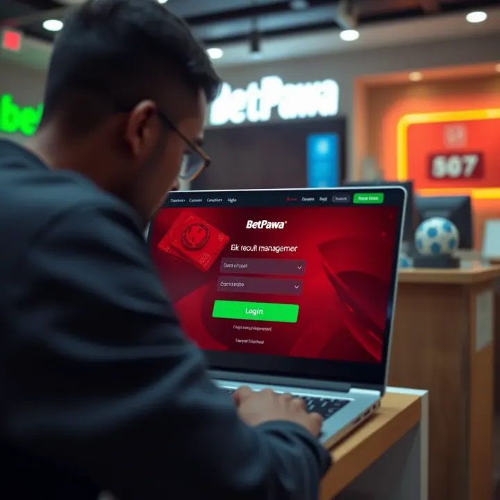 User entering credentials on a mobile device to access BetPawa Aviator platform