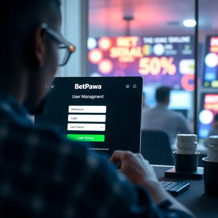Illustration showing password recovery options with security icons on a digital screen