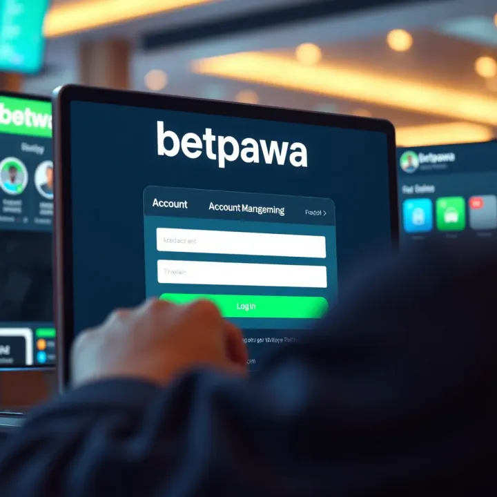 Screenshot showing the interface of the Betpawa mobile registration page from early platform design