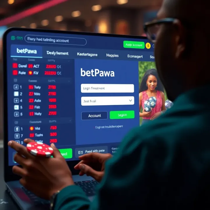 Graphical representation of Plinko game features and betting options on Betpawa platform