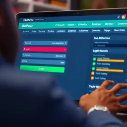 Secure Betting on BetPawa Platform Illustration of secure online betting with emphasis on safety and privacy