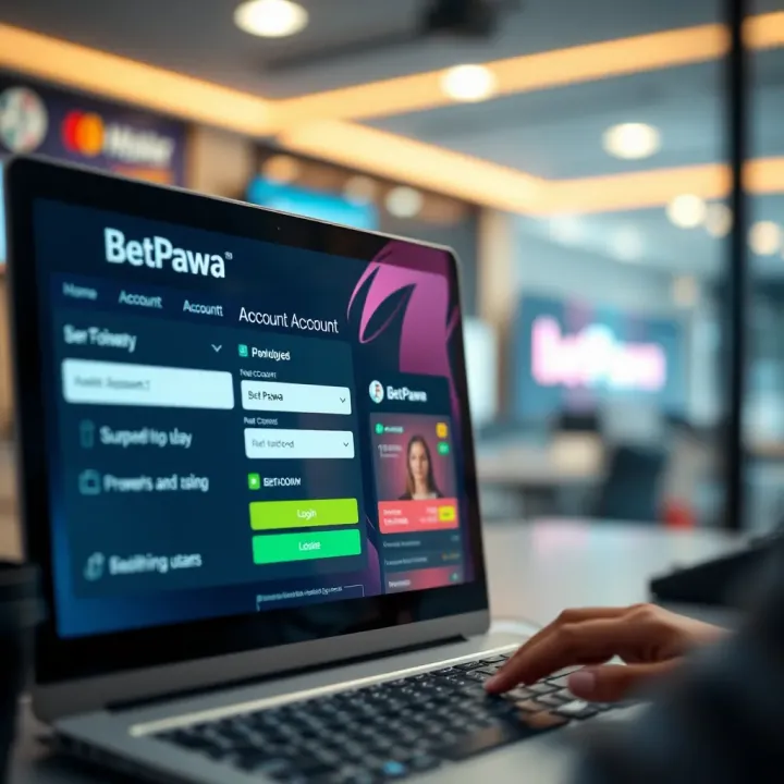 Graphic illustrating secure online betting with shield icon and a lock symbol representing account protection