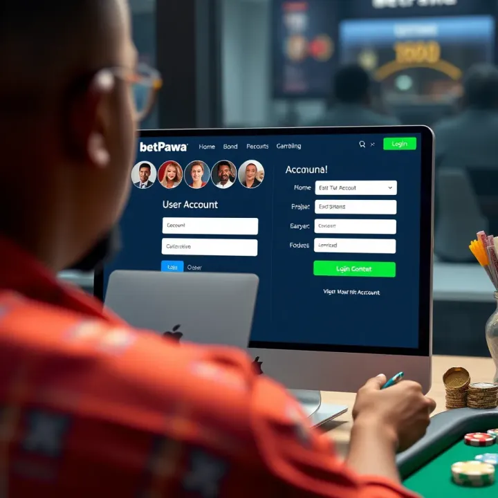Mobile device displaying BetPawa livestream with betting options and secure access features