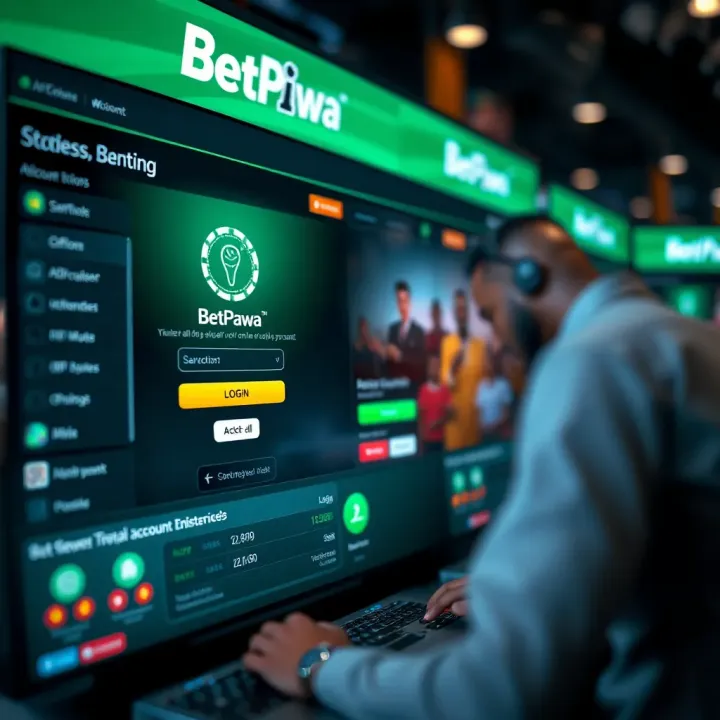 Secure login screen of BetPawa illustrating safety features for Nigerian bettors