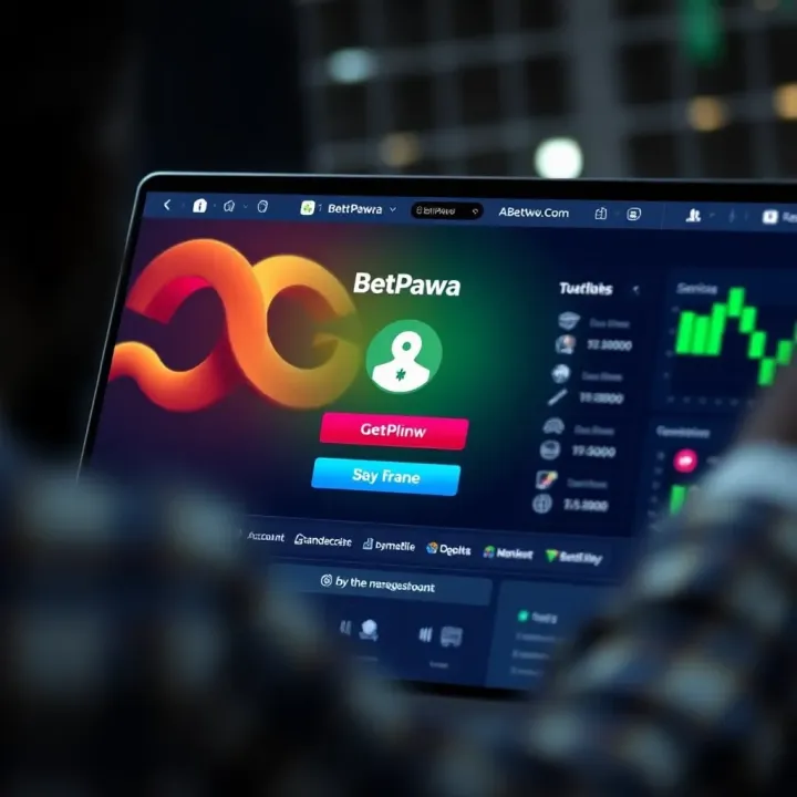 Features of the Old BetPawa Mobile Lite App User interface showing BetPawa mobile lite app on a smartphone screen with betting options visible