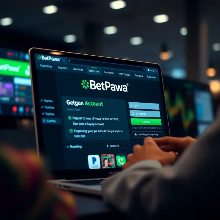 Old BetPawa Lite Mobile Platform Interface Overview User interface of the old BetPawa Lite mobile platform showing betting options available in Nigeria